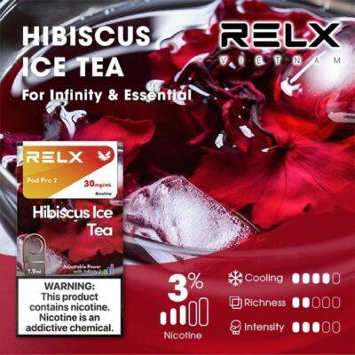 relx拋棄式煙彈洛神花茶口味