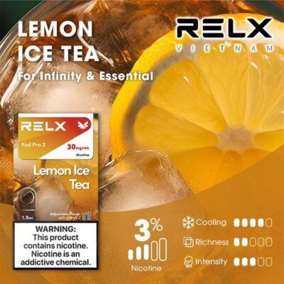 relx拋棄式煙檸檬紅茶口味